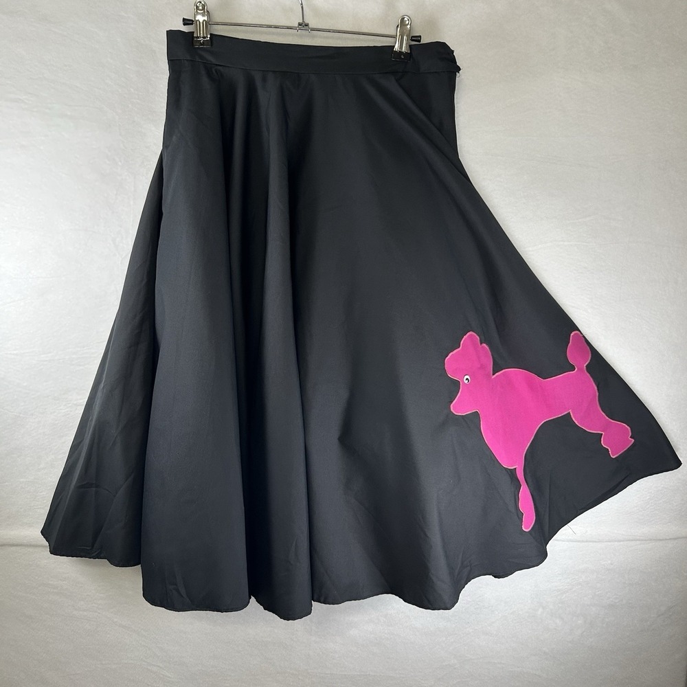 VTG Poodle Skirt Retro 50's Sock Hop Costume Halloween Dance Happy Days Sz M